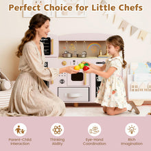 Load image into Gallery viewer, Toddler Pretend Play Kitchen with Ice Maker