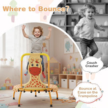 Load image into Gallery viewer, Cute Children Exercise Rebounder with Foam Handle and Padded Safety Cover