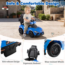 Load image into Gallery viewer, 3 in 1 Ride on Push Car, Licensed Toyota Stroller Sliding Walking Car with Handle
