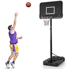 Load image into Gallery viewer, 6.5FT-10FT Height Adjustable Portable Basketball Hoop