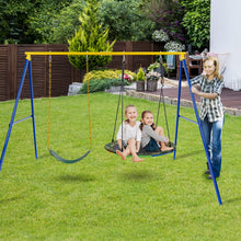 Load image into Gallery viewer, Metal Swing Frame with Ground Stakes