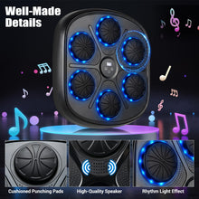 Load image into Gallery viewer, Music Boxing Machine, Wall Mounted Electronic Boxing Target