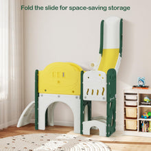 Load image into Gallery viewer, 9 in 1 Toddler Slide Set with Telescope and Crawling Tunnel