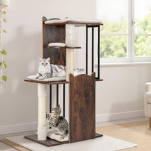 Load image into Gallery viewer, 112 CM Tall Modern Cat Tree for Indoor Cats