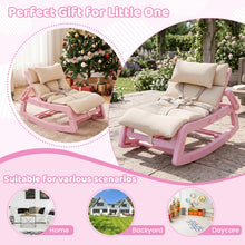 Load image into Gallery viewer, Kids Rocking Chair, Indoor Outdoor Toddlers Rocker with Adjustable Backrest