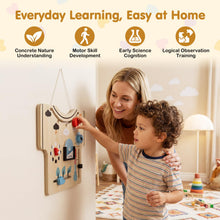 Load image into Gallery viewer, Kids Wooden Calendar About Season and Lunar Phase