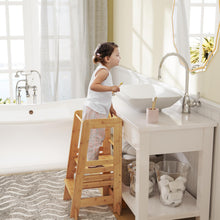 Load image into Gallery viewer, Kids Step Stool with Height Adjustable Platform