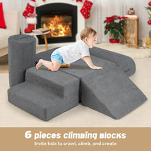 Load image into Gallery viewer, 6 Pieces Soft Play Equipment for Toddlers