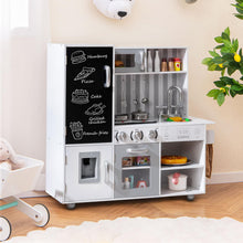 Load image into Gallery viewer, Pretend Play Kitchen for Kids with Utensils Aged 3+