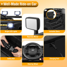 Load image into Gallery viewer, Kids Ride on Car, 12V Battery Powered Toy Car with Remote Control, Lights, Music, Horn