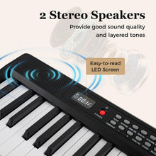 Load image into Gallery viewer, 88 Key Foldable Piano Keyboard with MIDI Wireless Connection and Microphone