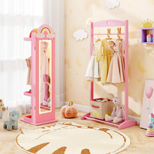 Load image into Gallery viewer, Kids Jewelry Cabinet Standing Children Jewelry Organizer