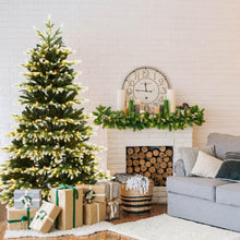 Load image into Gallery viewer, 6ft Pre-Lit Artificial Christmas Tree with 350 LED Lights