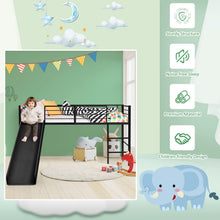Load image into Gallery viewer, Kids Loft Bed with Slide
