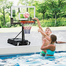 Load image into Gallery viewer, 3.3-7 FT Height Adjustable Portable Basketball Goal with Shatterproof Backboard