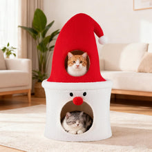 Load image into Gallery viewer, Christmas Multi-Level Kitten Activity Center for Indoor Cats