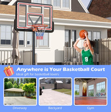Load image into Gallery viewer, 7.4-10FT Height Adjustable Portable Basketball Goal