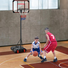Load image into Gallery viewer, Adjustable Basketball Hoop and Stand