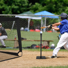 Load image into Gallery viewer, Height Adjustable Baseball Batting Tee with Soft Rubber Topper