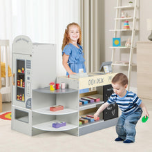 Load image into Gallery viewer, Kids Supermarket Playset with Cash Register for Children Ages 3+