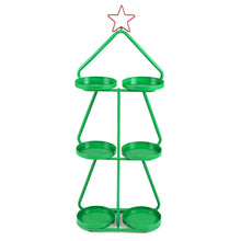 Load image into Gallery viewer, Christmas Plant Stand 3-Tier Tree-Shaped Side Table