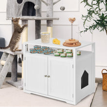 Load image into Gallery viewer, Modern Cat Litter Box Enclosure