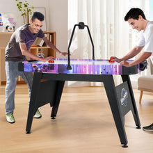 Load image into Gallery viewer, 144 CM Air Hockey Table with 2 Pucks and 2 Pushers for Kids and Adults