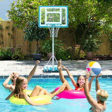 Load image into Gallery viewer, Adjustable Basketball Hoop and Stand, 1.43-1.71m Basketball Goal with 83 cm Shatterproof Backboard