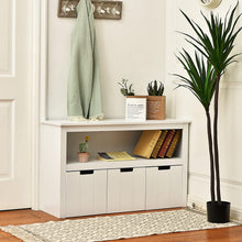 Load image into Gallery viewer, Children Bookcase with Drawers & Large Open Shelf