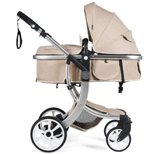Load image into Gallery viewer, Baby Stroller, Foldable Toddler Pushchair with Rain Cover, Mosquito Net, Storage Bag