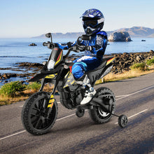 Load image into Gallery viewer, Kids Electric Motorbike, 12V Aprilia Licensed Battery Powered Ride on Motorcycle