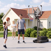 Load image into Gallery viewer, 131-263 cm Height Adjustable Basketball Goal System