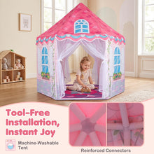 Load image into Gallery viewer, Kids Play Tent, Indoor Large Playhouse