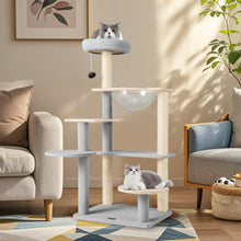 Load image into Gallery viewer, Cat Tree, Multi-Level Cat Tower with Sisal Scratching Posts