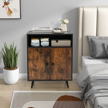 Load image into Gallery viewer, Cat Litter Box Enclosure, Wooden Hidden Kitty Washroom with Shelves