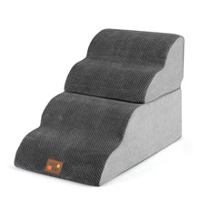 Load image into Gallery viewer, Dog Steps for Bed, 4/5-Step Modular Dog Stairs with Non-slip Bottom