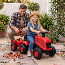 Load image into Gallery viewer, Kids Ride on Tractor with Detachable Trailer
