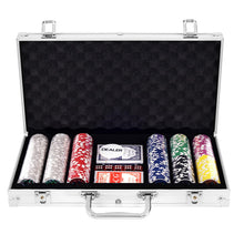 Load image into Gallery viewer, Poker Chips Set in Aluminium Case Texas Hold¡¯em Poker Set