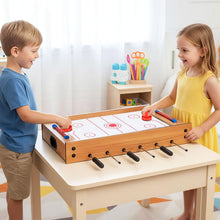 Load image into Gallery viewer, 2 In 1 Multi Game Table Compact Tabletop Foosball Table and Hockey Game