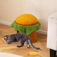 Load image into Gallery viewer, Cat House, Hamburger-Shaped Cats Cave Bed | Small Kitten Condo Furniture