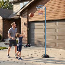 Load image into Gallery viewer, Netball Stand and Post, Adjustable Basketball Goal System