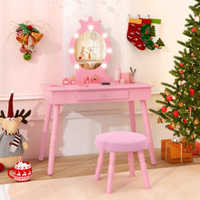 Load image into Gallery viewer, Kids Vanity Table and Chair