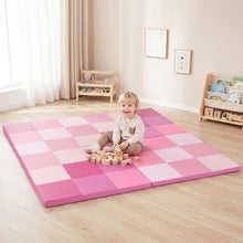 Load image into Gallery viewer, Foldable Patchwork Baby Floor Mats with Waterproof Surface