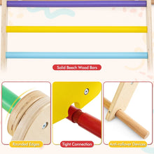 Load image into Gallery viewer, Pikler Triangle Set Foldable Triangle Climber with Slide