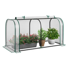 Load image into Gallery viewer, Portable Garden Patio Greenhouse with Roll-up Zipper Door and Waterproof Sun-Protective PE Cover