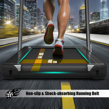 Load image into Gallery viewer, 2 in 1 Folding Treadmill Electric 1-12KM/H Walking Running Machine Bluetooth