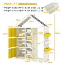 Load image into Gallery viewer, Kids Costume Storage Closet with Storage Bin