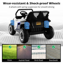 Load image into Gallery viewer, 12V Kids Ride on UTV 2-Seater Electric Car with Remote Control