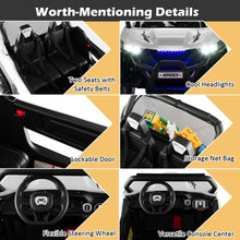 Load image into Gallery viewer, 12V Kids Ride on UTV 2-Seater Electric Car with Remote Control