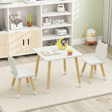 Load image into Gallery viewer, Wooden Toddler Desk and Chair Set for Classroom
